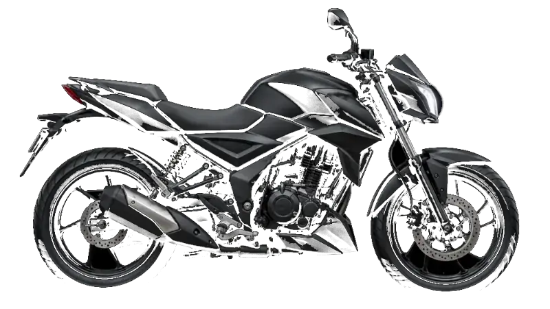 Moto con sensores de presión en las llantas